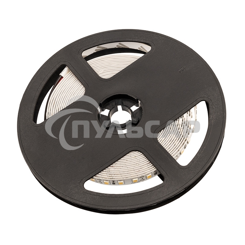 Лента светодиодная 12 В, 8 мм, IP23, SMD 2835, 120 LED/m, 12 V, цвет свечения теплый белый (3000 K)