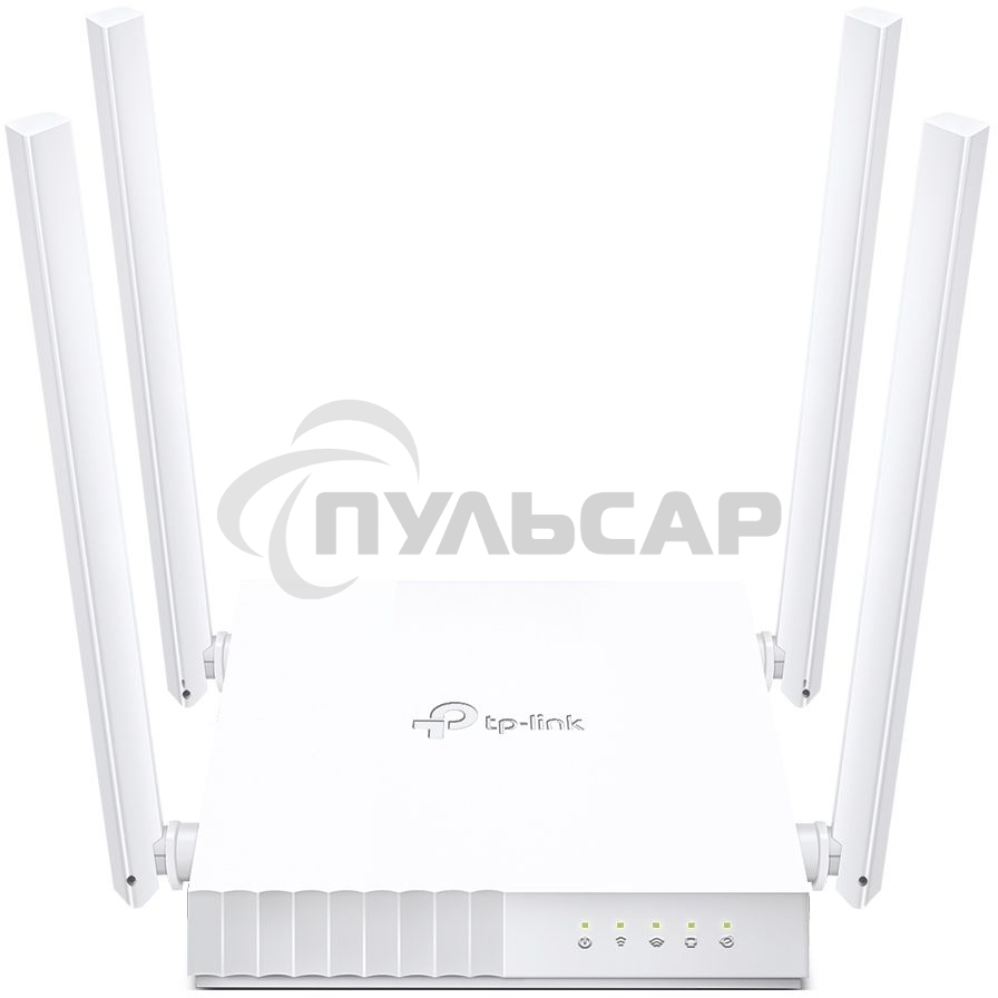 Роутер беспроводной TP-Link Archer C24 AC750 10/100BASE-TX белый
