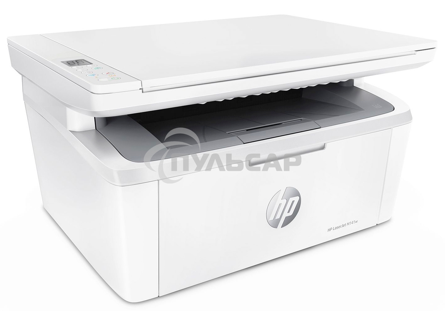 МФУ лазерное HP LaserJet M141w (7MD74A), A4, ч/б, печ. до 20 стр/мин., 600x600dpi, USB, Wi-Fi, Air Print, Mopria