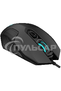 Мышь проводная Acer OMW170 черный, 3200 dpi, USB, кнопки - 6