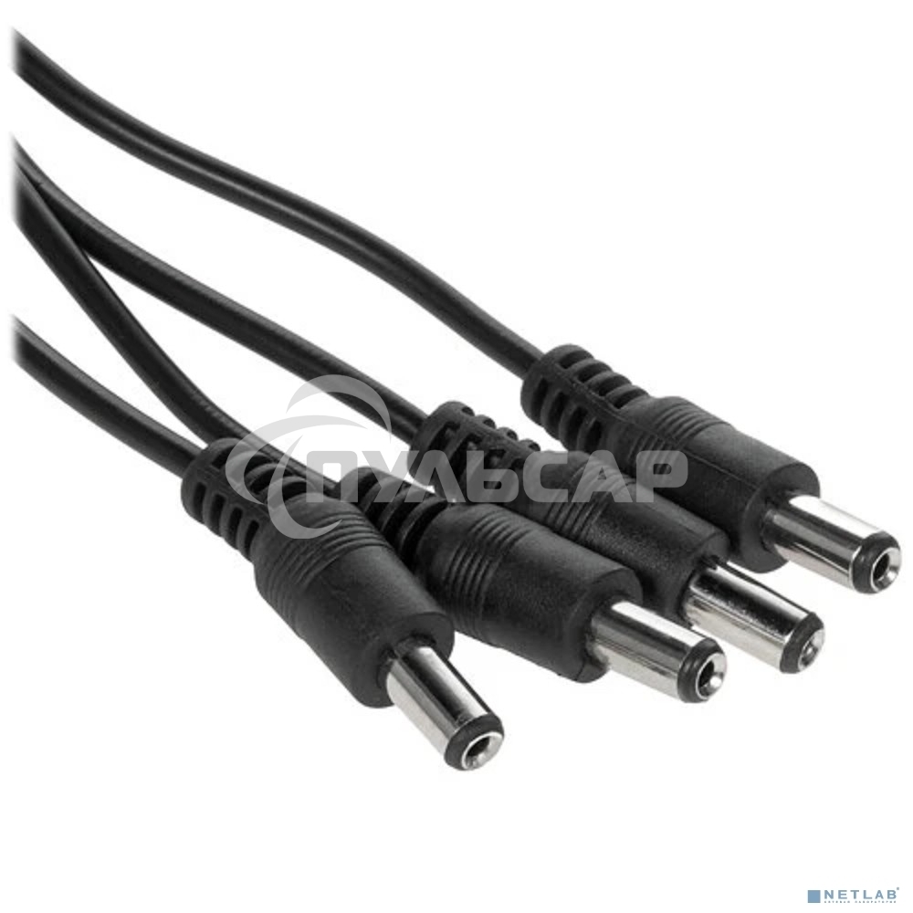 Разветвитель питания на 4 разъема 2,1х5,5 мм Rexant