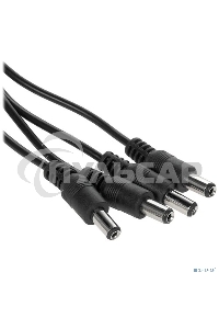 Разветвитель питания на 4 разъема 2,1х5,5 мм Rexant