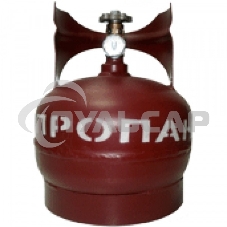 Баллон газовый стальной с вентилем баллонным Крым, 5 л Баллон газовый стальной с вентилем баллонным Крым, 5 л