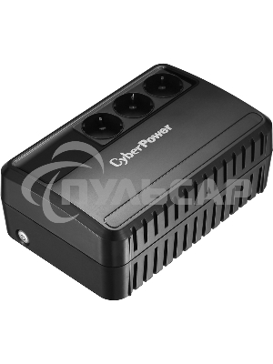 Источник бесперебойного питания CyberPower Line-Interactive BU600E 600VA/360W (3 EURO)