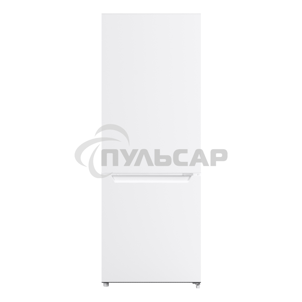 Холодильник Maunfeld MFF144SFW белый глянц. двухкамерный 154/52л морозилка снизу, ручная разморозка