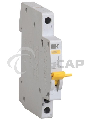 Контакт состояния КС47 новая серия на DIN-рейку ИЭК Iek MVA01D-KS-1