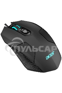 Мышь проводная Acer OMW170 черный, 3200 dpi, USB, кнопки - 6