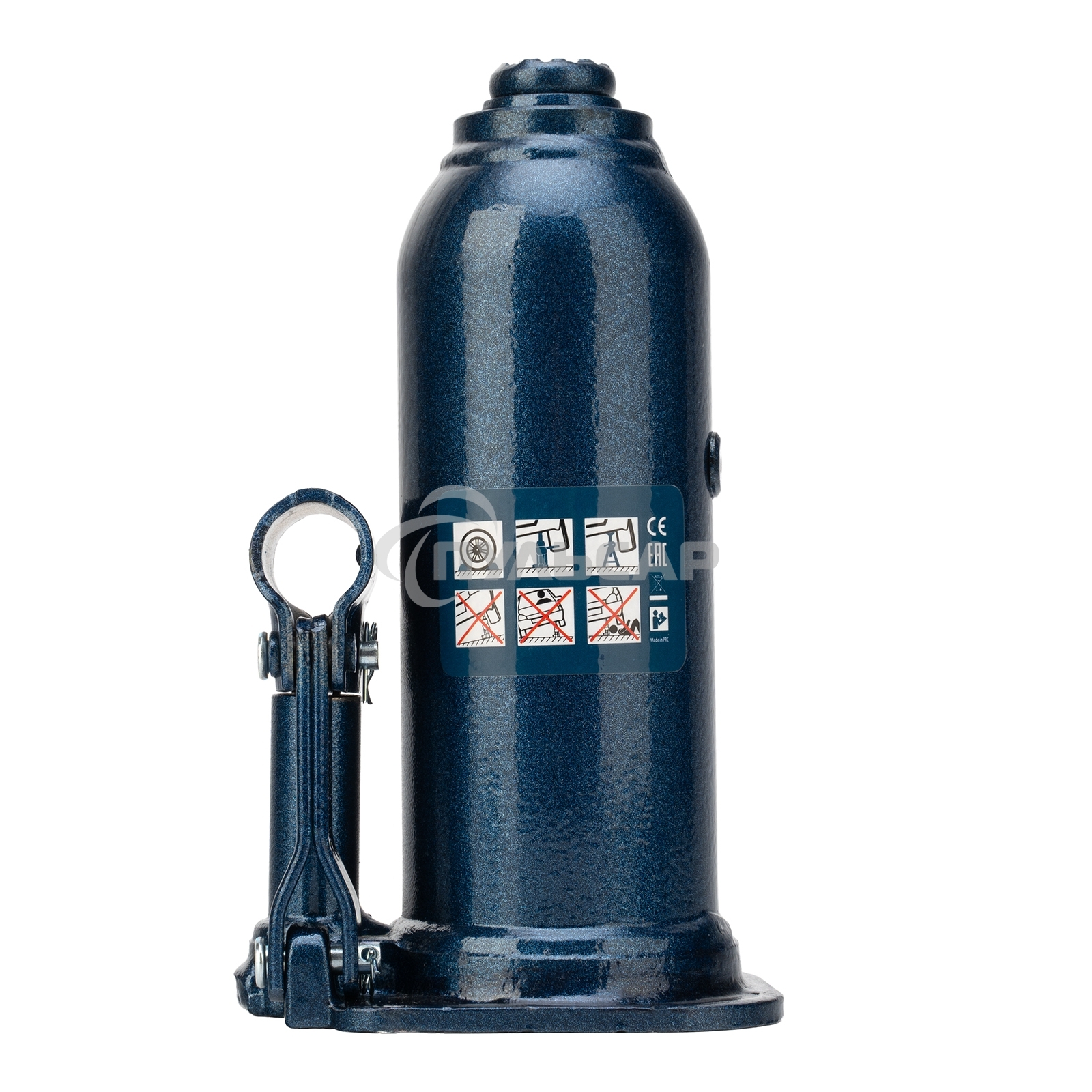 Домкрат гидравлический бутылочный, 5 т, h подъема 207-404 мм, в пласт. кейсе Stels