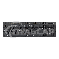 Клавиатура проводная Gembird KB-250, полноразмерная, 104кл, 12Fn, 1.8м, черная