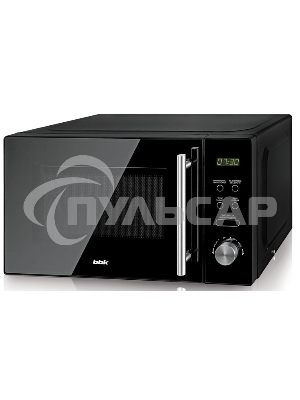 Микроволновая печь BBK 20MWG-732T/B-M черный, 20 л, 700 Вт, переключатели - поворотный механизм/кнопки