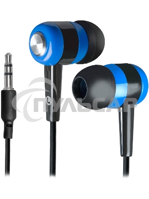 Наушники Defender Basic-616 черный/синий кабель 1,1 м