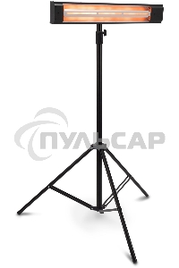 Обогреватель инфракрасный Starwind SHIRC-1015, черный, кварцевый, 1500 Вт, 20 м2