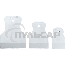 Набор шпателей Matrix 40-60-80 мм, белая резина,3 шт. Набор шпателей Matrix 40-60-80 мм, белая резина,3 шт.