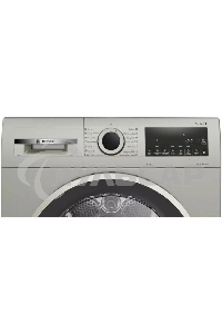Сушильная машина Bosch WQG1420XME серый, 9 кг, сушка - конденсационная, программ - 15, 59.8 x 84.2 x 64.8 см