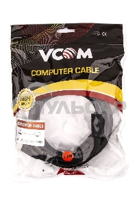 Кабель HDMI AM/DVI(24+1)M, 1.8м, CU, 1080P@60Hz, 2F, VCOM <CG484GD-1.8M>