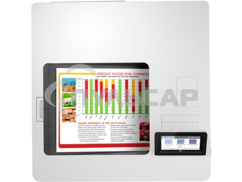 Принтер лазерный HP Color LaserJet Enterprise M555x (7ZU79A), A4, цветной, печ. до 38 стр/мин., 600 x 600 dpi, USB, RJ-45, Wi-Fi, Air Print, Mopria