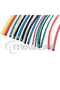 Термоусаживаемые трубки SMALL TUBE 2:1 (Набор 20 шт.) Rexant