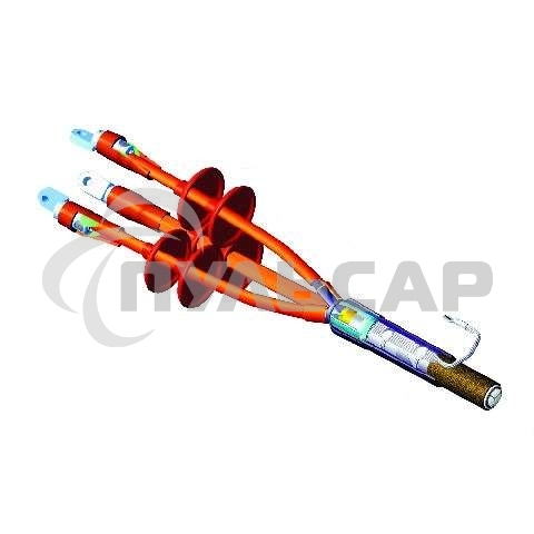 Муфта кабельная концевая наруж. установки 10кВ 3КНтп-10-70/120 с наконеч. Подольск kntpx10x070x120