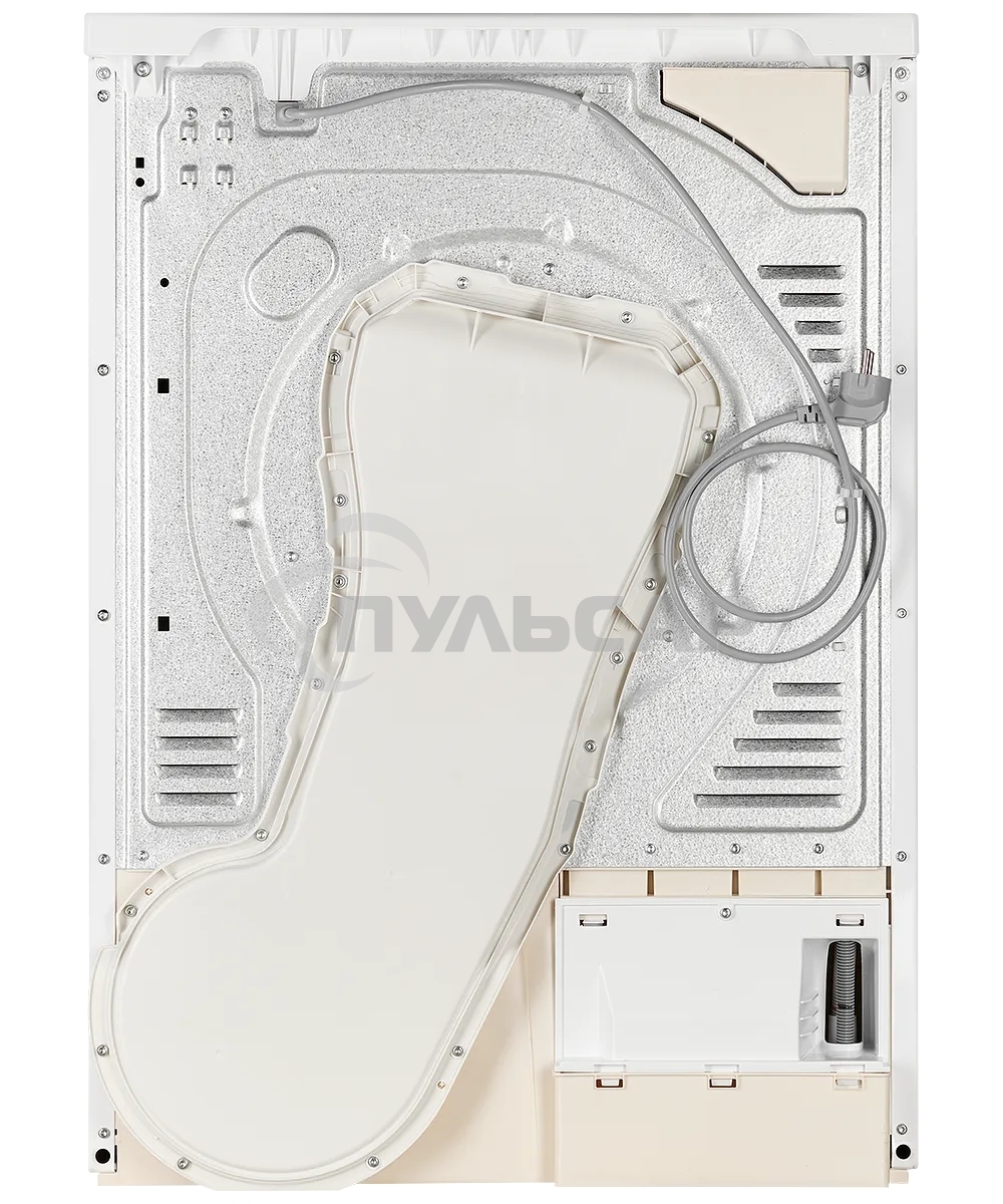 Сушильная машина Kuppersberg DM 560 W белый, 8 кг, сушка - конденсационная, программ - 15, 59.5 x 84.5 x 56.6 см