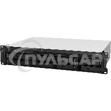 Сетевое хранилище Synology Rack 2U, QC2.2GHzCPU/4GbDDR4(upto32)/RAID0,1,5,6,10/upto 8 hot plug HDDs SATA(3,5'or2,5')(upto 12 with RX418)/2xUSB3.2/1eSATA/iSCSI/4xGbE(+1Expslot)/2xIPcam(upto 40)/2xPS/norail