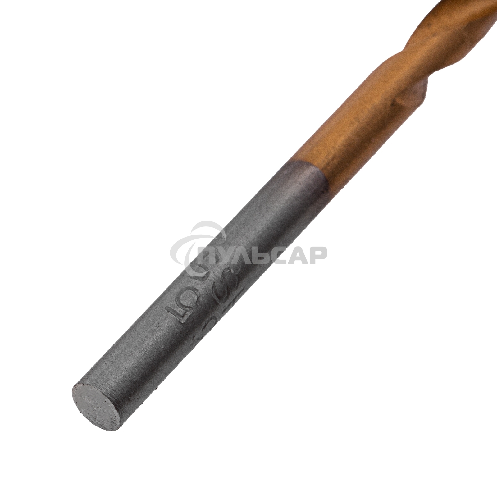 Сверло по металлу Matrix, 3,5 мм, HSS, нитридтитановое покрытие, цилиндрический хвостовик