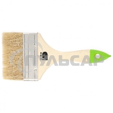 Кисть плоская 100 мм, натуральная щетина, деревянная ручка Сибртех Кисть плоская 100 мм, натуральная щетина, деревянная ручка Сибртех