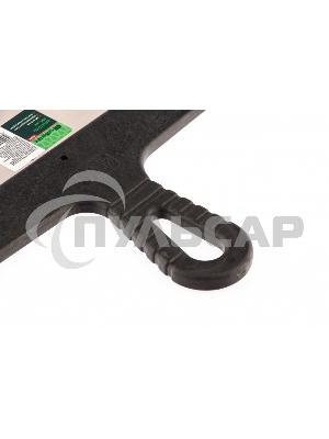 Шпатель из нержавеющей стали Сибртех 450 мм, зуб 6х6 мм, пластмассовая ручка 85470