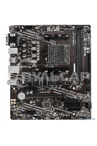 Материнская плата MSI A520M PRO, AM4, AMD A520, 2xDDR4, 4xSATA, 1xM.2, 1xPCIe 3.0 x16, 1xVGA, 1xDVI-D, 1xHDMI, 1x 1Gb LAN, 2xUSB 2.0, 4xUSB 3.2 Gen 1, 3x3.5 мм, 7.1, mATX