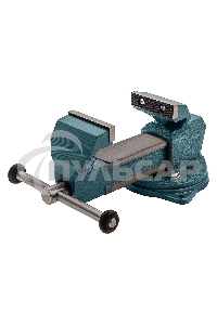 Тиски Россия слесарные,100 мм,поворотные 18663