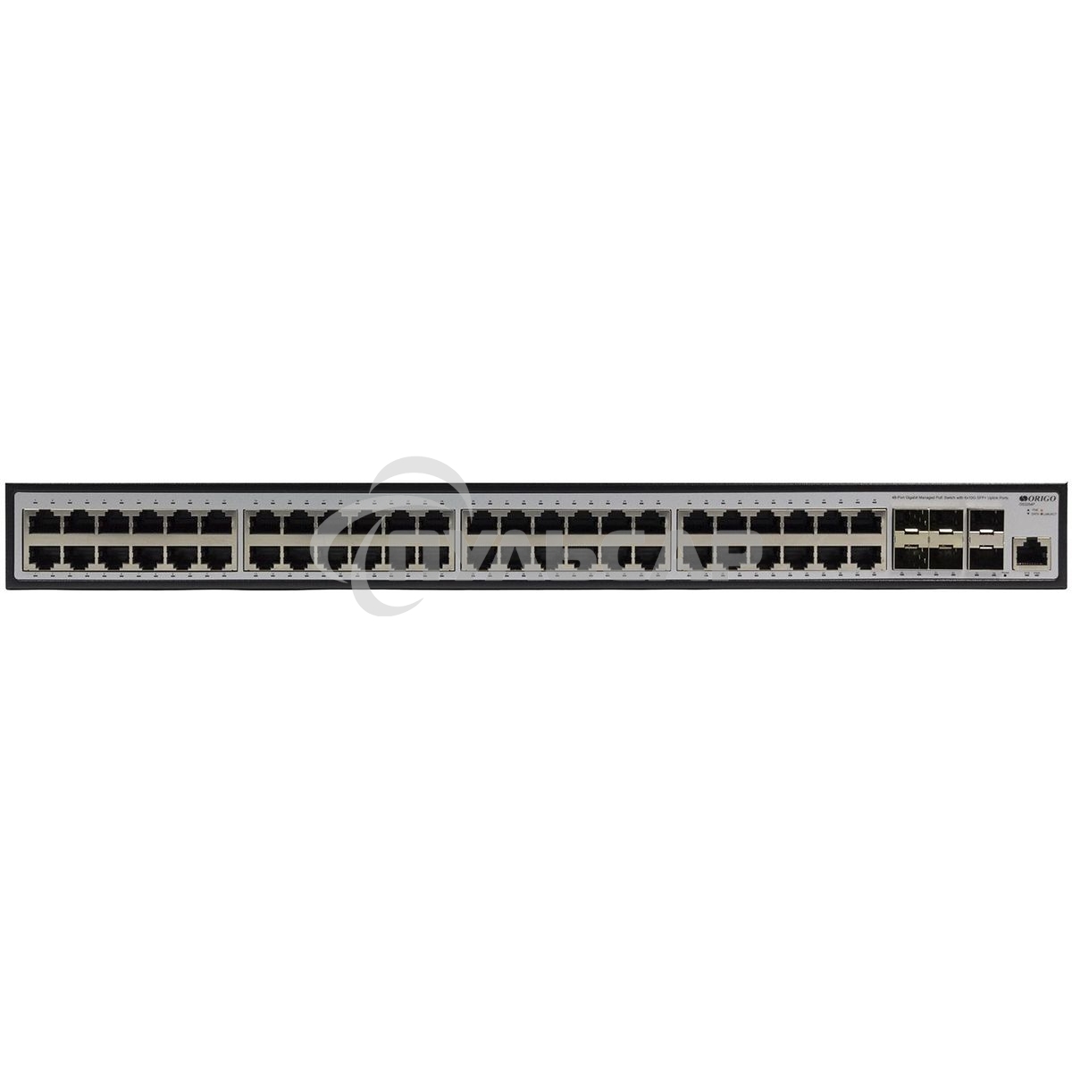 Коммутатор ORIGO Managed L3 Switch 48x1000Base-T PoE, 6x10Gbase-X SFP+, PoE Budget 880W, RJ45 Console, 19