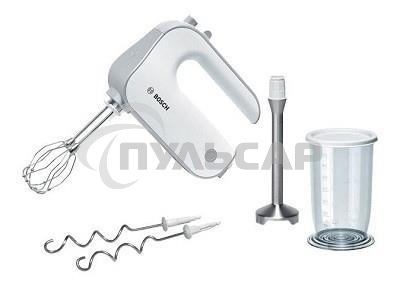 Миксер ручной Bosch MFQ4070 500Вт белый