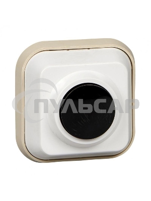 Выключатель кнопочный 250В 0.4А для электрозвонков DIY SchE A1-04-011-I