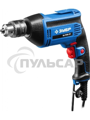 Дрель ударная Зубр ЗД-П550 ЭР 550Вт ключевой реверс