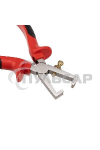 Плоскогубцы для зачистки проводов Rexant 160 мм никелированные, двухкомпонентные рукоятки