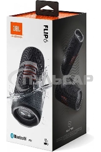 Портативная акустика JBL Flip 6, черный