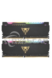 Оперативная память Patriot Viper Steel, DDR4, 16Gb (2x8Gb), 3600MHz, CL20, DIMM, с радиатором, RGB, черный