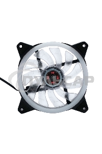 Вентилятор для корпуса Gembird D12025S12L-W черный, 120 мм, 1200 об/мин, 20.5 дБ, 3 pin