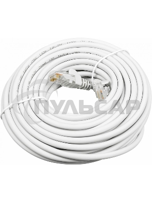 Патч-корд Lanmaster UTP LAN-PC45/U5E-10-GY вилка RJ-45-вилка RJ-45 кат.5е 10м серый LSZH (уп.:1шт)