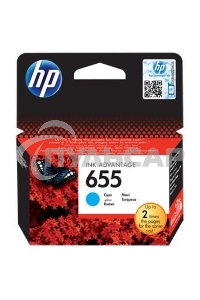 Картридж струйный HP 655 CZ110AE голубой для HP DJ IA 3525/4615/4625/5525/6525 (600стр.)