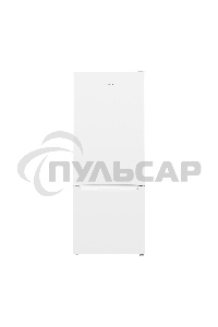 Холодильник Maunfeld MFF144SFW белый глянц. двухкамерный 154/52л морозилка снизу, ручная разморозка