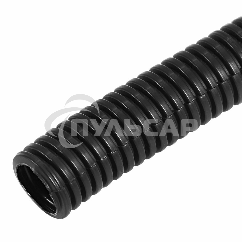 Труба автомобильная гофрированная ПП, Ø25,8 мм, разрезная, бухта 30 м/уп.