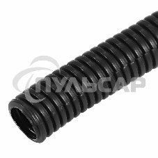 Труба автомобильная гофрированная ПП, Ø25,8 мм, разрезная, бухта 30 м/уп.