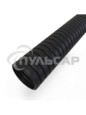 Труба гофрированная ПНД d16мм с протяжкой черный (уп.100м) Rexant 28-0016-3