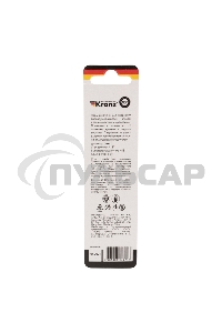 Сверло по металлу 2 мм HSS (2 шт. в упаковке) DIN 338 Kranz