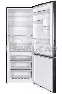 Холодильник Maunfeld MFF1857NFSB черный мат. инвертер двухкамерный 336/117л морозилка снизу