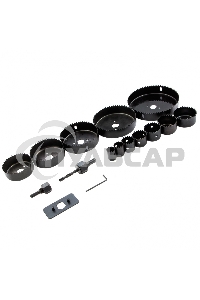 Набор коронок Matrix набор кольцевых пил по дереву 19-127мм 12 предм.