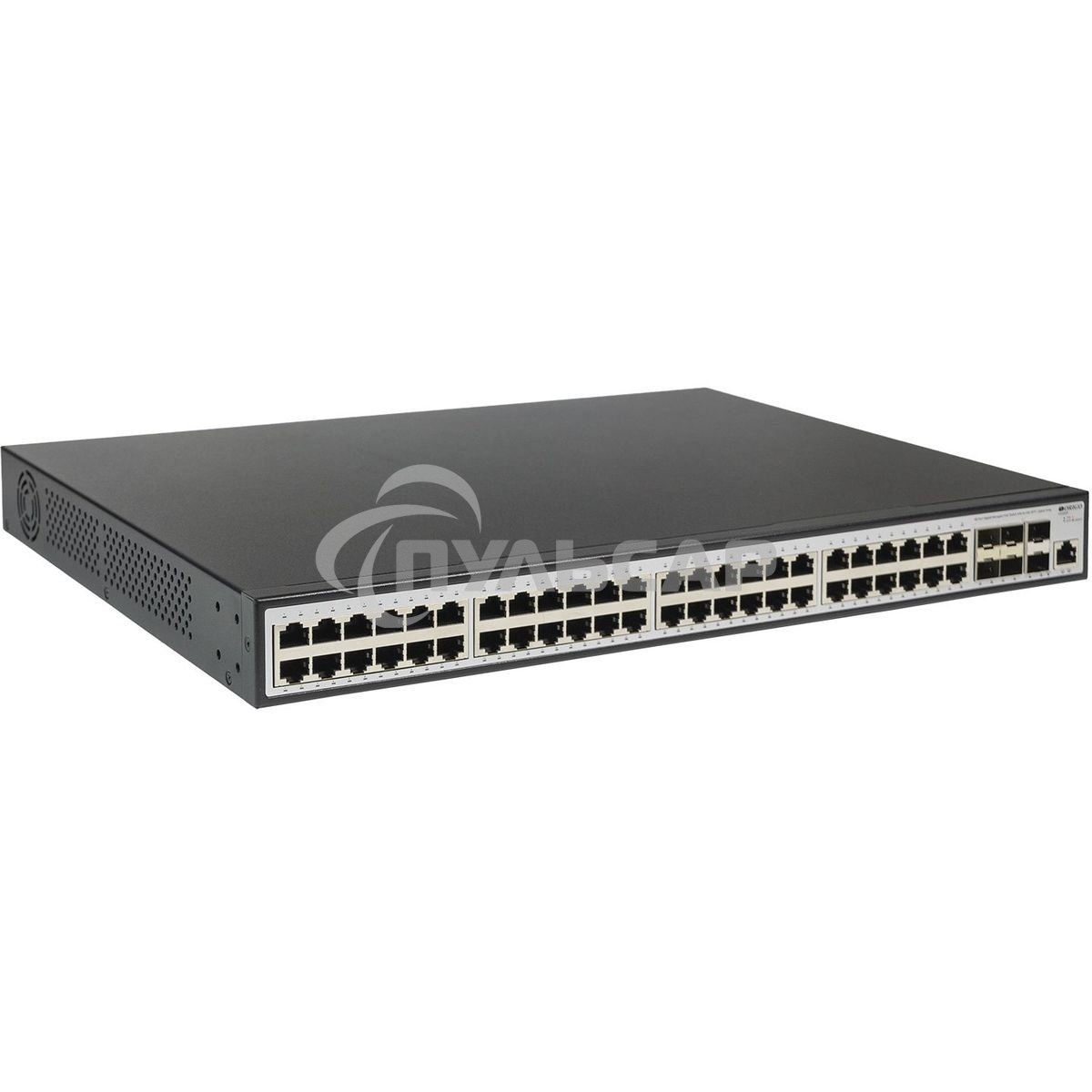 Коммутатор ORIGO Managed L3 Switch 48x1000Base-T PoE, 6x10Gbase-X SFP+, PoE Budget 880W, RJ45 Console, 19
