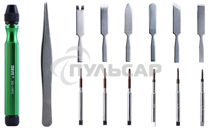 Отвертка со сменными насадками Best BST-302