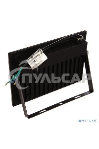 Прожектор уличный Ultraflash LFL-7001 C02 светодиодный 70Вт корп.мет./стек.черный (13328)