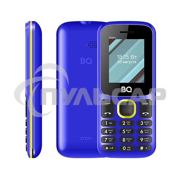 Мобильный телефон BQ 1848 Step+ черный/красный